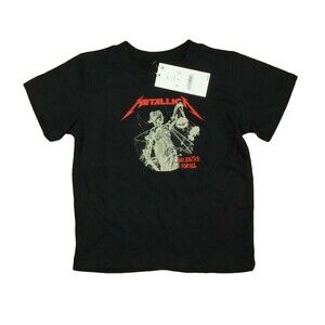 Metallica Boys Black T-Shirt size: 2T